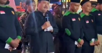 Jeje Wiradinata Tekankan Nilai Hubbul Wathan Saat Pelantikan Pengurus GP Ansor Pangandaran 2025–2029