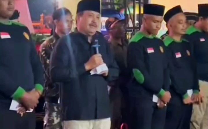 Jeje Wiradinata Tekankan Nilai Hubbul Wathan Saat Pelantikan Pengurus GP Ansor Pangandaran 2025–2029